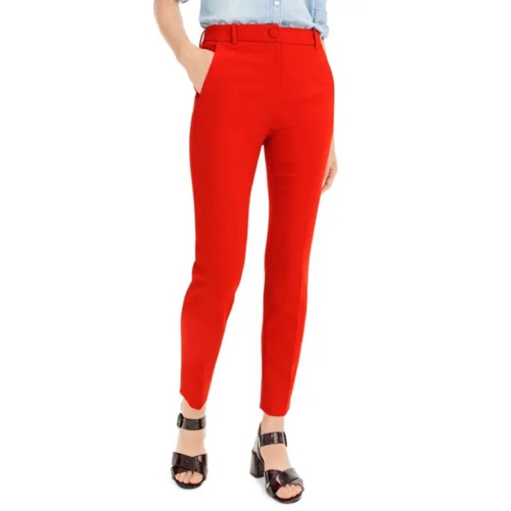 J.Crew Cameron Seasonless Stretch Pant Ripe Cherry